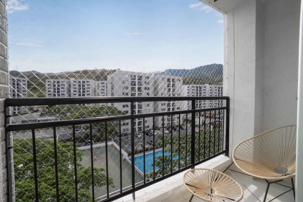 Apartament Apto En Ciudad Guabinas - Via Cali -Yumbo Con Piscina Y Aires Zewnętrze zdjęcie